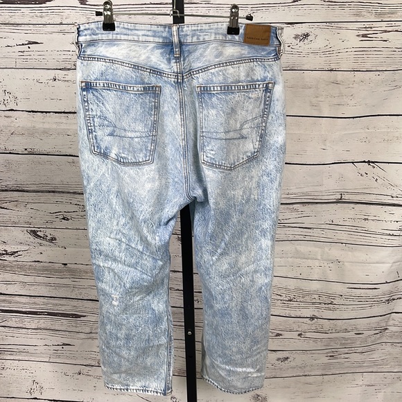 American Eagle 90s Boyfriend Jeans Size 10 Short - Picture 2 of 7